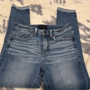 Buckle Black No. 35 Dark Blue Ankle Jeans